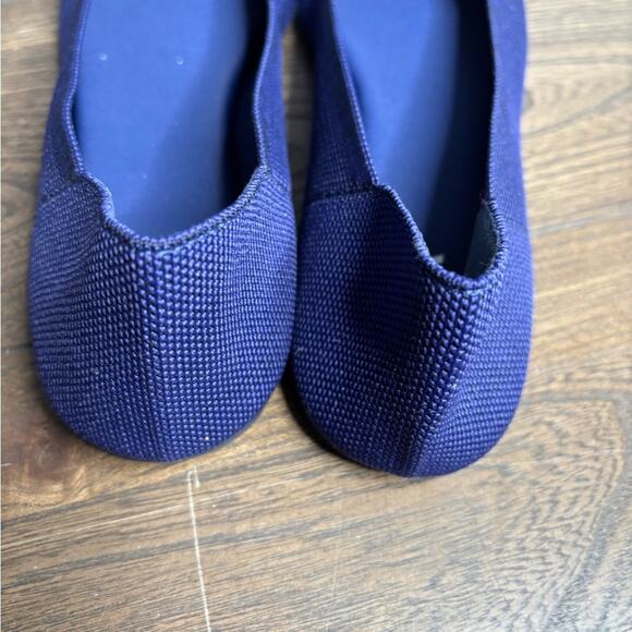 MIA Blue Textile Pointed Toe Cushioned Flats Size 10 - Picture 4 of 5